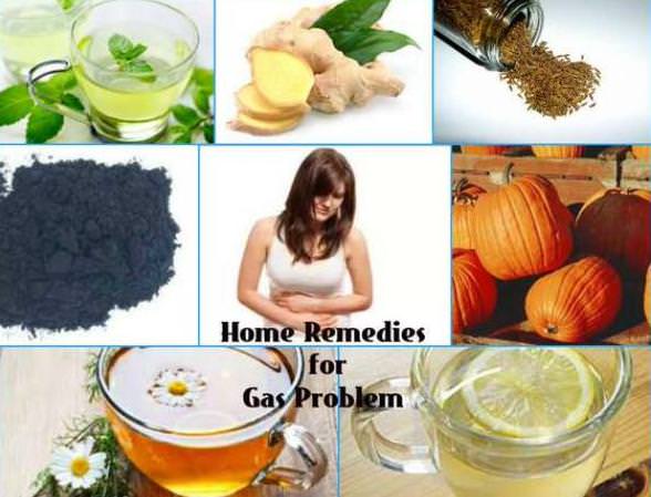 Home remedies for gas treatment
