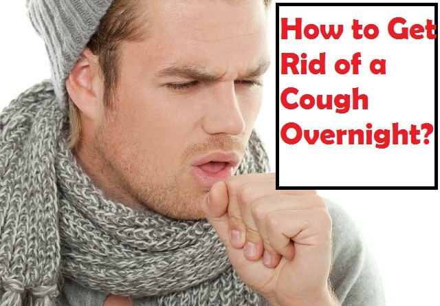 how to get rid of a cough overnight