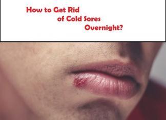 how to get rid of cold sores overnight