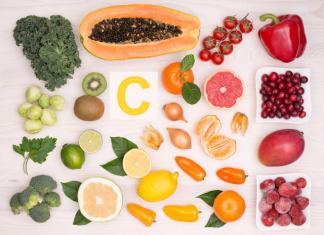 Foods high in vitamin C - rich source of vitamin C