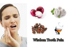 Home remedies to get relief of wisdom tooth pain