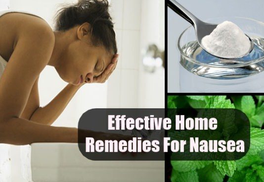 Home Remedies for Nausea Treatment