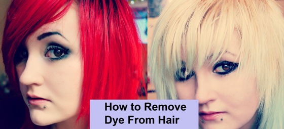 How to Remove Dye From Hair?