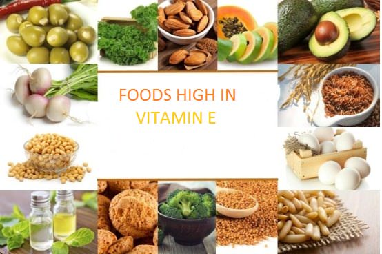 foods high in vitamin E