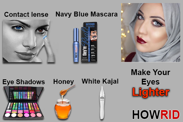 how to make your eyes lighter