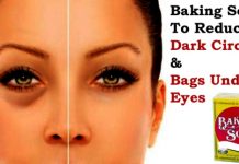 Baking Soda to Reduce Dark Circles and Bags Under Eyes
