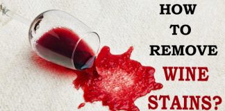 How to Remove Wine Stains
