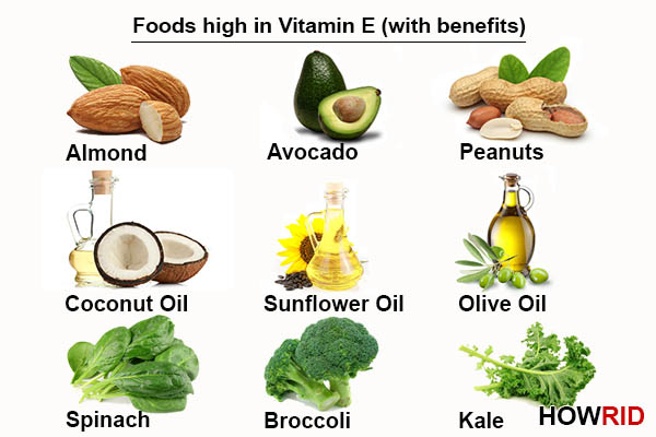 foods high in vitamin E (with benefits)