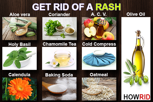 home remedies to get rid of a rash