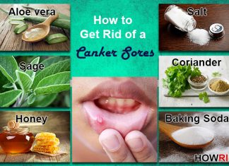 how to get rid of a canker sores in mouth