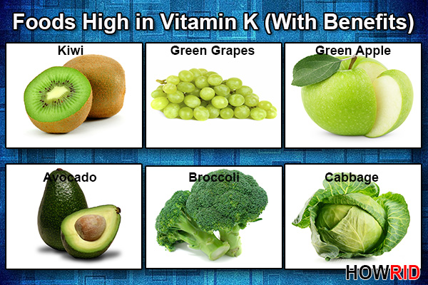 foods high in vitamin K (with benefits)